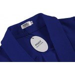 POGT Women 3/4 Sleeve Blazer Open Front Cardigan Jacket Work Office Blazer