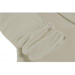 POGT Women 3/4 Sleeve Blazer Open Front Cardigan Jacket Work Office Blazer