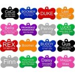 Providence Engraving Aluminum Pet ID Tags for Cat and Dog