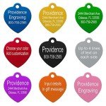 Providence Engraving Aluminum Pet ID Tags for Cat and Dog