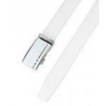 QISHI YUHUA Belt Men's Leather Ratchet Belt