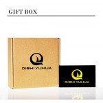 QISHI YUHUA Belt Men's Leather Ratchet Belt