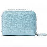 RFID Blocking Leather Wallet for Women,Excellent Women's Genuine Leather Credit Card Holder