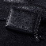 RFID Blocking Leather Wallet for Women,Excellent Women's Genuine Leather Credit Card Holder