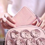 RFID Blocking Leather Wallet for Women,Excellent Women's Genuine Leather Credit Card Holder