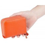 RFID Blocking Leather Wallet for Women,Excellent Women's Genuine Leather Credit Card Holder