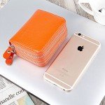 RFID Blocking Leather Wallet for Women,Excellent Women's Genuine Leather Credit Card Holder