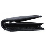 RFID Mens Slim Front Pocket Wallet Genuine Leather Bifold ID/Credit Card Holder
