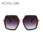 ROYAL GIRL Oversized Laidies Square Sunglasses Women 2018 Luxury Brand Designer Big Frame Mirror Sun Glasses for Female ss932 ROYAL GIRL Oversized Laidies Square Sunglasses Women 2018 Luxury Brand Designer Big Frame Mirror Sun Glasses for Female ss932