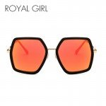 ROYAL GIRL Oversized Laidies Square Sunglasses Women 2018 Luxury Brand Designer Big Frame Mirror Sun Glasses for Female ss932 ROYAL GIRL Oversized Laidies Square Sunglasses Women 2018 Luxury Brand Designer Big Frame Mirror Sun Glasses for Female ss932
