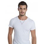 Reve Stainless Steel Bible Verse Cross Pendant Necklace for Men Women, Proverbs 4:23, 20’’-24’’ Chain