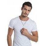 Reve Stainless Steel Bible Verse Cross Pendant Necklace for Men Women, Proverbs 4:23, 20’’-24’’ Chain