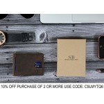 SERMAN BRANDS RFID Blocking Slim Bifold Genuine Leather Minimalist Front Pocket Wallets for Men with Money Clip SERMAN BRANDS RFID Blocking Slim Bifold Genuine Leather Minimalist Front Pocket Wallets for Men with Money Clip