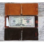 SERMAN BRANDS RFID Blocking Slim Bifold Genuine Leather Minimalist Front Pocket Wallets for Men with Money Clip SERMAN BRANDS RFID Blocking Slim Bifold Genuine Leather Minimalist Front Pocket Wallets for Men with Money Clip