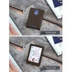 SERMAN BRANDS RFID Blocking Slim Bifold Genuine Leather Minimalist Front Pocket Wallets for Men with Money Clip SERMAN BRANDS RFID Blocking Slim Bifold Genuine Leather Minimalist Front Pocket Wallets for Men with Money Clip