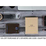 SERMAN BRANDS RFID Blocking Slim Bifold Genuine Leather Minimalist Front Pocket Wallets for Men with Money Clip SERMAN BRANDS RFID Blocking Slim Bifold Genuine Leather Minimalist Front Pocket Wallets for Men with Money Clip