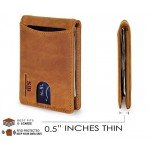 SERMAN BRANDS RFID Blocking Slim Bifold Genuine Leather Minimalist Front Pocket Wallets for Men with Money Clip SERMAN BRANDS RFID Blocking Slim Bifold Genuine Leather Minimalist Front Pocket Wallets for Men with Money Clip