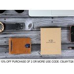 SERMAN BRANDS RFID Blocking Slim Bifold Genuine Leather Minimalist Front Pocket Wallets for Men with Money Clip SERMAN BRANDS RFID Blocking Slim Bifold Genuine Leather Minimalist Front Pocket Wallets for Men with Money Clip