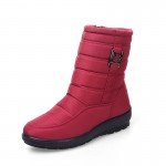 SHIDIWEI Snow Boots 2017 Brand Women Winter Boots Mother Shoes Antiskid Waterproof Flexible Women Fashion Casual Boots Plus Size