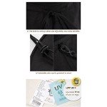 SIGGI Womens Summer Flap Cover Cap Cotton UPF 50+ Sun Shade Hat With Neck Cord
