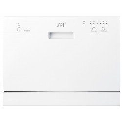 SPT Countertop Dishwasher, White