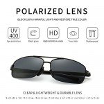 SUNGAIT Ultra Lightweight Rectangular Polarized Sunglasses 100% UV protection SUNGAIT Ultra Lightweight Rectangular Polarized Sunglasses 100% UV protection