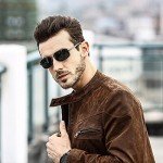 SUNGAIT Ultra Lightweight Rectangular Polarized Sunglasses 100% UV protection SUNGAIT Ultra Lightweight Rectangular Polarized Sunglasses 100% UV protection