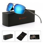 SUNGAIT Ultra Lightweight Rectangular Polarized Sunglasses 100% UV protection SUNGAIT Ultra Lightweight Rectangular Polarized Sunglasses 100% UV protection