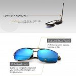 SUNGAIT Ultra Lightweight Rectangular Polarized Sunglasses 100% UV protection SUNGAIT Ultra Lightweight Rectangular Polarized Sunglasses 100% UV protection