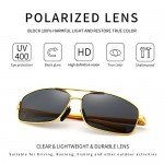 SUNGAIT Ultra Lightweight Rectangular Polarized Sunglasses 100% UV protection