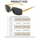 SUNGAIT Ultra Lightweight Rectangular Polarized Sunglasses 100% UV protection SUNGAIT Ultra Lightweight Rectangular Polarized Sunglasses 100% UV protection