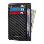 SimpacX Slim Wallet RFID Front Pocket Wallet Minimalist Secure Thin Credit Card Holder
