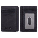 SimpacX Slim Wallet RFID Front Pocket Wallet Minimalist Secure Thin Credit Card Holder