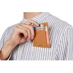 SimpacX Slim Wallet RFID Front Pocket Wallet Minimalist Secure Thin Credit Card Holder