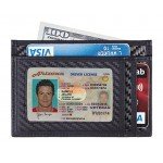SimpacX Slim Wallet RFID Front Pocket Wallet Minimalist Secure Thin Credit Card Holder