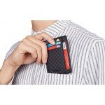 SimpacX Slim Wallet RFID Front Pocket Wallet Minimalist Secure Thin Credit Card Holder