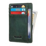 SimpacX Slim Wallet RFID Front Pocket Wallet Minimalist Secure Thin Credit Card Holder