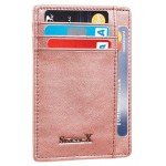 SimpacX Slim Wallet RFID Front Pocket Wallet Minimalist Secure Thin Credit Card Holder