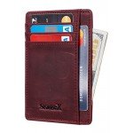 SimpacX Slim Wallet RFID Front Pocket Wallet Minimalist Secure Thin Credit Card Holder