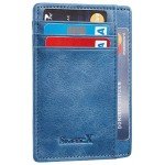 SimpacX Slim Wallet RFID Front Pocket Wallet Minimalist Secure Thin Credit Card Holder