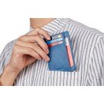 SimpacX Slim Wallet RFID Front Pocket Wallet Minimalist Secure Thin Credit Card Holder