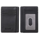 SimpacX Slim Wallet RFID Front Pocket Wallet Minimalist Secure Thin Credit Card Holder