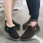 Size35-48 Waterproof Women Winter Shoes Couple Unisex Snow Boots Warm Fur Inside Antiskid Bottom Keep Warm Mother Casual Boots Size35-48 Waterproof Women Winter Shoes Couple Unisex Snow Boots Warm Fur Inside Antiskid Bottom Keep Warm Mother Casual Boots