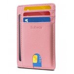Slim Minimalist Front Pocket RFID Blocking Leather Wallets for Men & Women