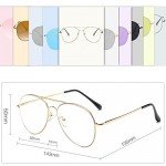 SojoS Classic Aviator Mirrored Flat Lens Sunglasses Metal Frame with Spring Hinges SJ1030