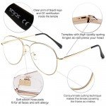 SojoS Classic Aviator Mirrored Flat Lens Sunglasses Metal Frame with Spring Hinges SJ1030