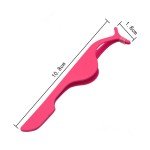 Stainless Steel False Eyelashes Extension Curler Fake Eye Lash Eyelash Tweezers Applicator Clip Clamp Eyes Makeup Beauty Tools