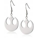 Star Wars Stainless Steel Rebel Alliance Dangle Earrings