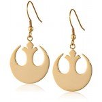 Star Wars Stainless Steel Rebel Alliance Dangle Earrings