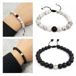 Suyi Multilayer Adjustable Leather Woven Braided Bangle Cross Bracelet Leaf Wrist Cuff Wristband